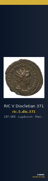 RIC V Diocletian 371 — CANOA