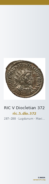 RIC V Diocletian 372 — CANOA