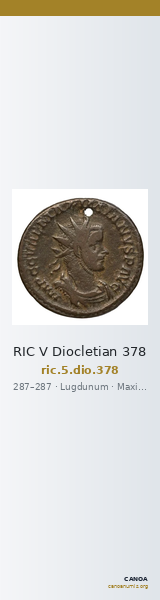 RIC V Diocletian 378 — CANOA