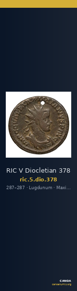 RIC V Diocletian 378 — CANOA