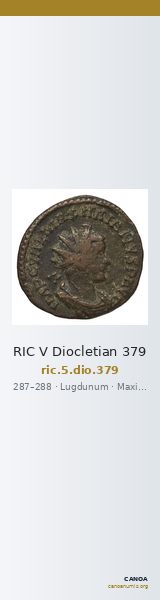 RIC V Diocletian 379 — CANOA