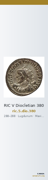 RIC V Diocletian 380 — CANOA