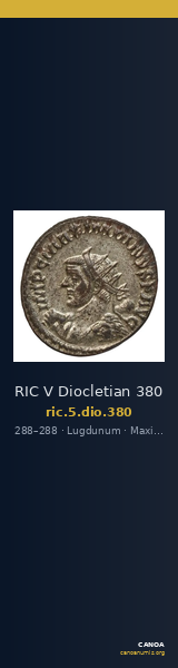 RIC V Diocletian 380 — CANOA