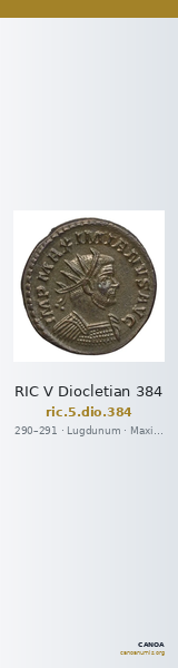 RIC V Diocletian 384 — CANOA
