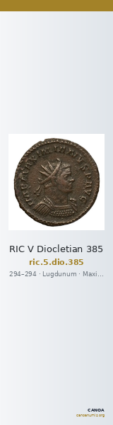 RIC V Diocletian 385 — CANOA