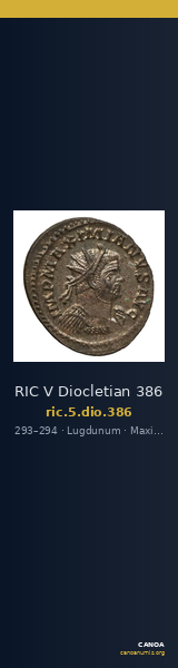 RIC V Diocletian 386 — CANOA