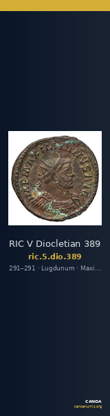 RIC V Diocletian 389 — CANOA