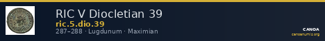 RIC V Diocletian 39 — CANOA