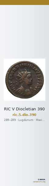 RIC V Diocletian 390 — CANOA
