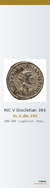 RIC V Diocletian 393 — CANOA