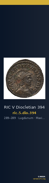 RIC V Diocletian 394 — CANOA