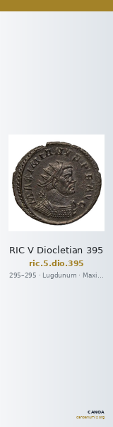 RIC V Diocletian 395 — CANOA