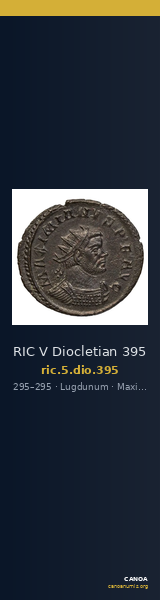 RIC V Diocletian 395 — CANOA