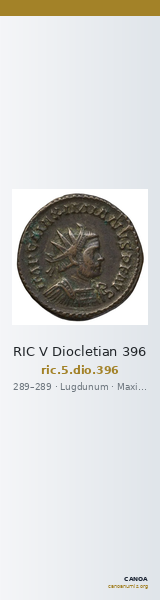 RIC V Diocletian 396 — CANOA