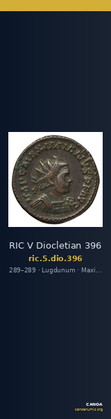 RIC V Diocletian 396 — CANOA
