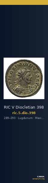 RIC V Diocletian 398 — CANOA