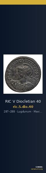 RIC V Diocletian 40 — CANOA