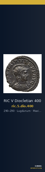 RIC V Diocletian 400 — CANOA