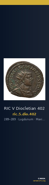 RIC V Diocletian 402 — CANOA