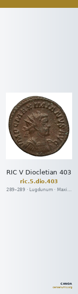 RIC V Diocletian 403 — CANOA
