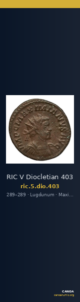 RIC V Diocletian 403 — CANOA