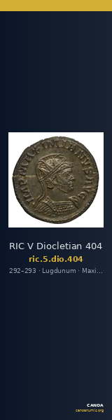 RIC V Diocletian 404 — CANOA