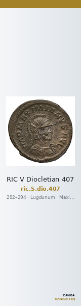 RIC V Diocletian 407 — CANOA