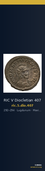 RIC V Diocletian 407 — CANOA