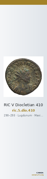 RIC V Diocletian 410 — CANOA