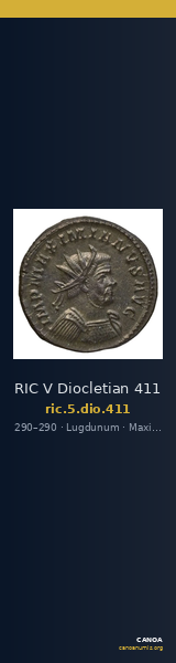 RIC V Diocletian 411 — CANOA