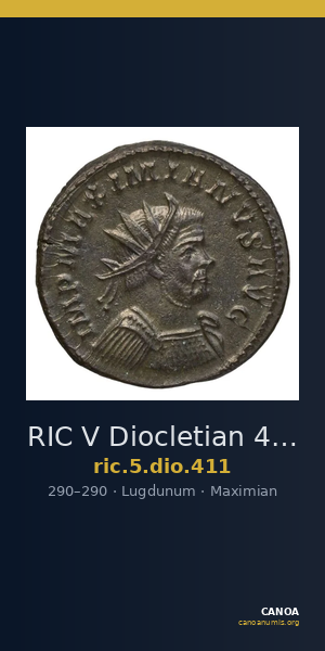 RIC V Diocletian 411 — CANOA