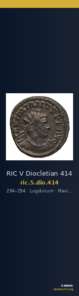 RIC V Diocletian 414 — CANOA