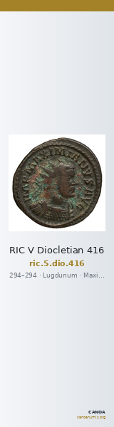 RIC V Diocletian 416 — CANOA