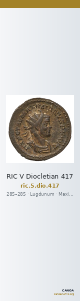 RIC V Diocletian 417 — CANOA