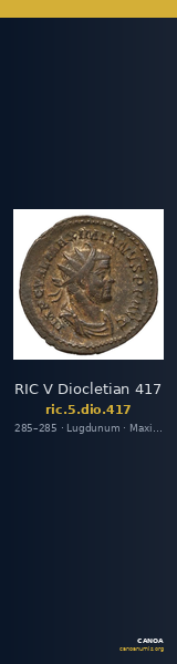 RIC V Diocletian 417 — CANOA
