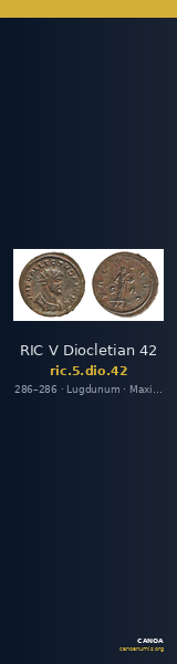 RIC V Diocletian 42 — CANOA