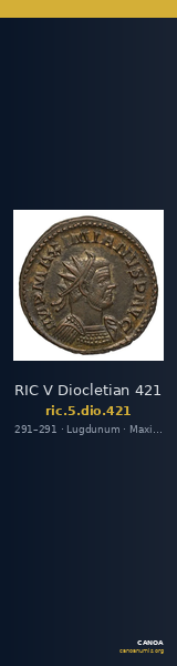 RIC V Diocletian 421 — CANOA