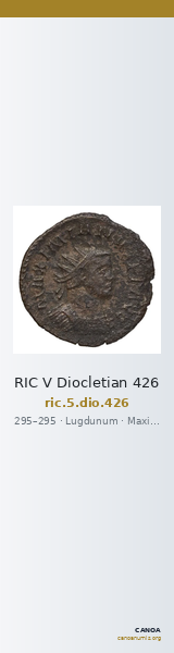 RIC V Diocletian 426 — CANOA