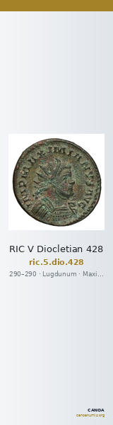RIC V Diocletian 428 — CANOA