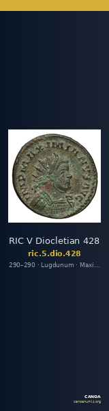RIC V Diocletian 428 — CANOA