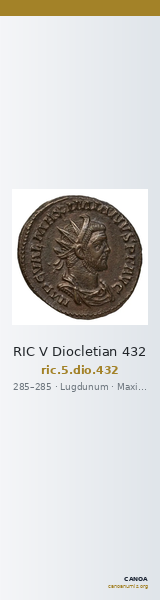 RIC V Diocletian 432 — CANOA