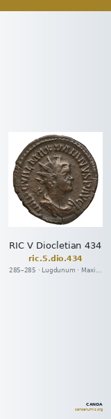 RIC V Diocletian 434 — CANOA