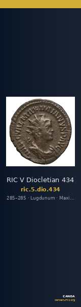 RIC V Diocletian 434 — CANOA