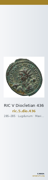 RIC V Diocletian 436 — CANOA