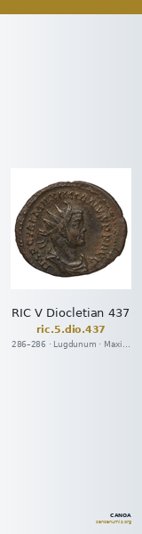 RIC V Diocletian 437 — CANOA