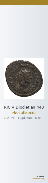 RIC V Diocletian 440 — CANOA