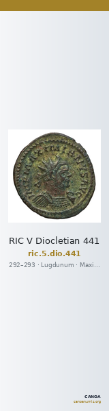 RIC V Diocletian 441 — CANOA