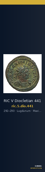 RIC V Diocletian 441 — CANOA