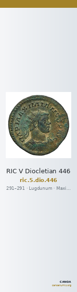RIC V Diocletian 446 — CANOA
