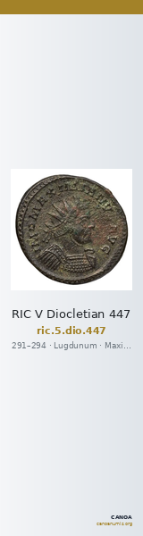 RIC V Diocletian 447 — CANOA